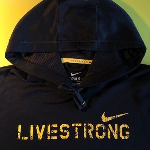 nike livestrong therma-fit hoodie